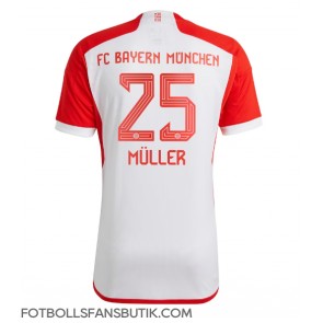 Bayern Munich Thomas Muller #25 Replika Hemmatröja 2023-24 Kortärmad